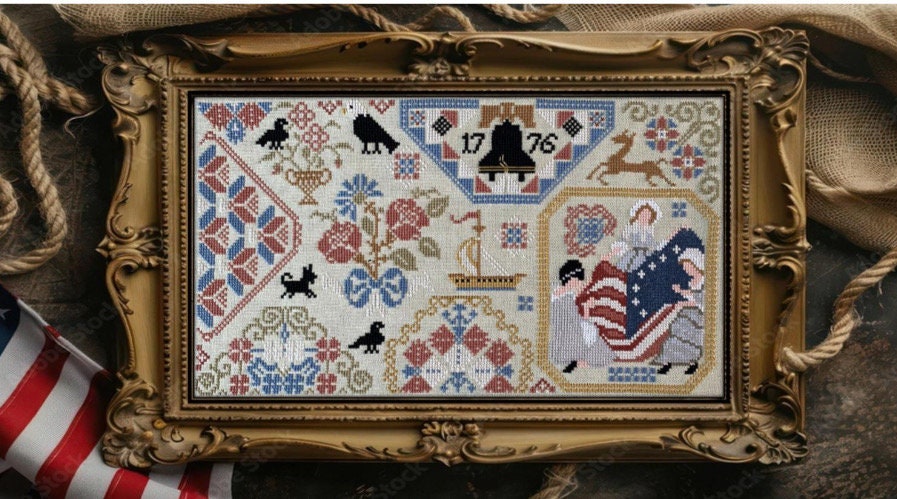 Betsy Ross Quaker pattern by Twin Peak Primitives