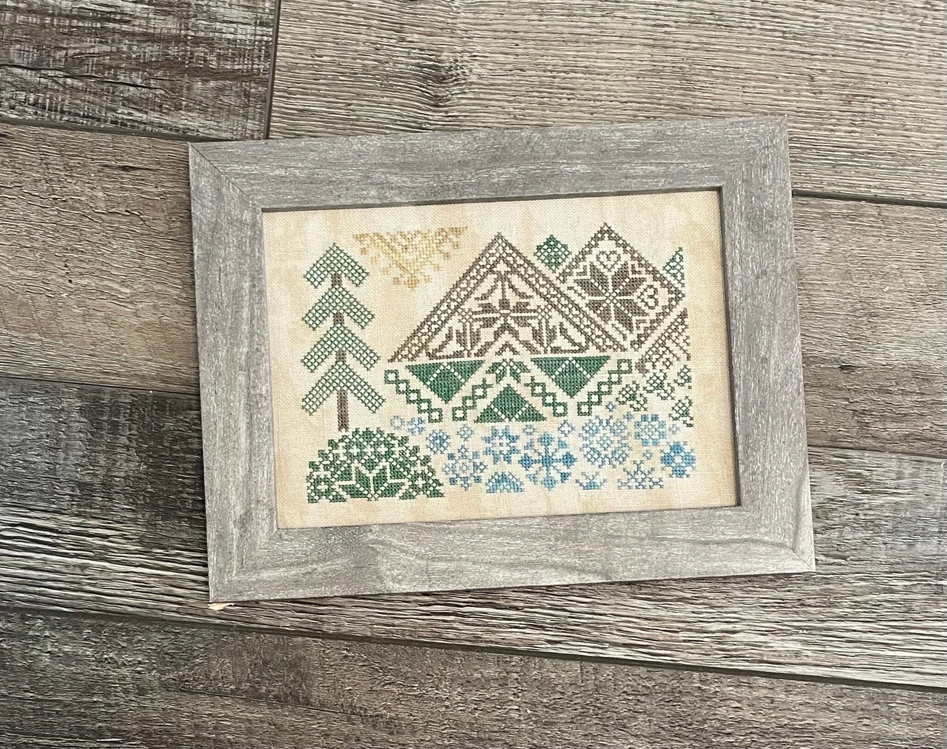 Rocky Mountain Quaker pattern by From the Heart - Needleart by Wendy