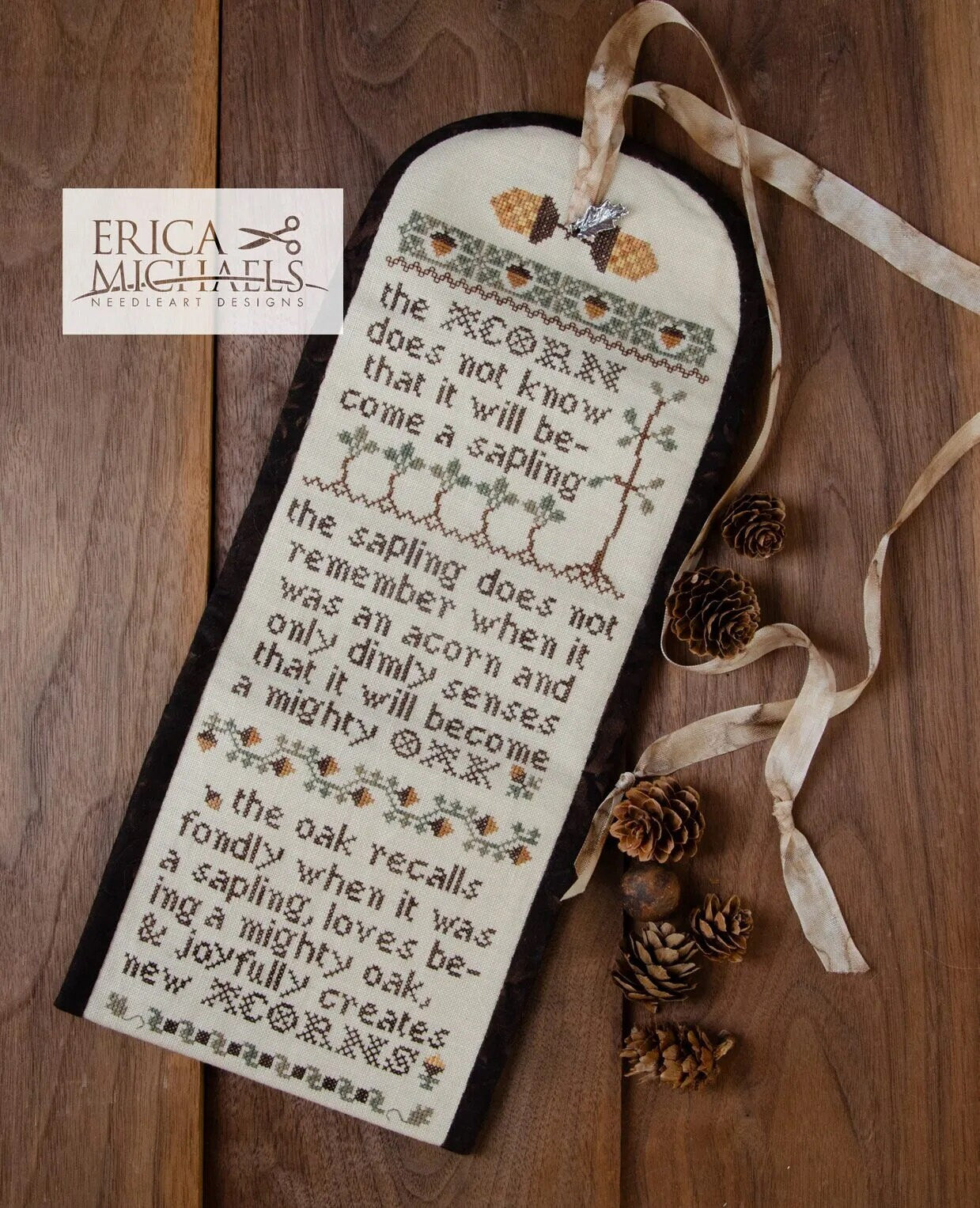 The Mighty Oak pattern by Erica Michaels Needleart Designs