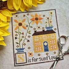 S Is For Sunflower pattern by Yasmin’s Made with Love