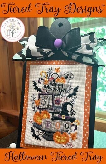 Halloween Tiered Tray pattern by Anabella’s