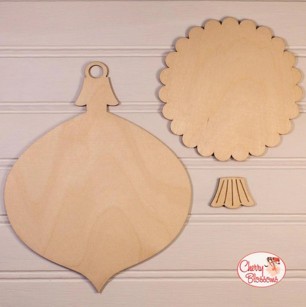 Vintage Ornament Backer by Cherry Blossoms