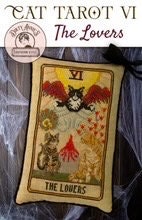 Cat Tarot VI The Lovers pattern Dirty Annie’s Southern Style