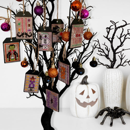 Halloween Tiny Tags patterns by Dirty Annie’s Southern Style