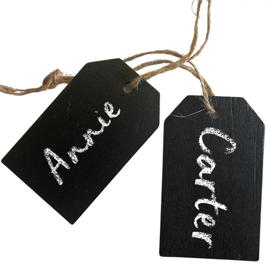 Chalkboard Tags Qty 10