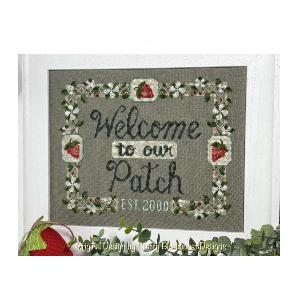 Welcome to Our Patch pattern by Crafty Bluebonnet Designs