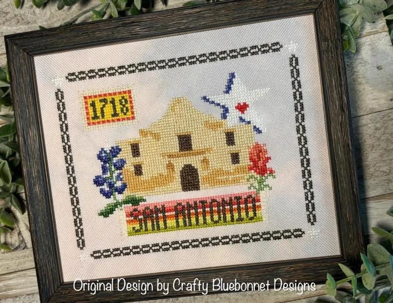 San Antonio pattern by Crafty Bluebonnet Designs