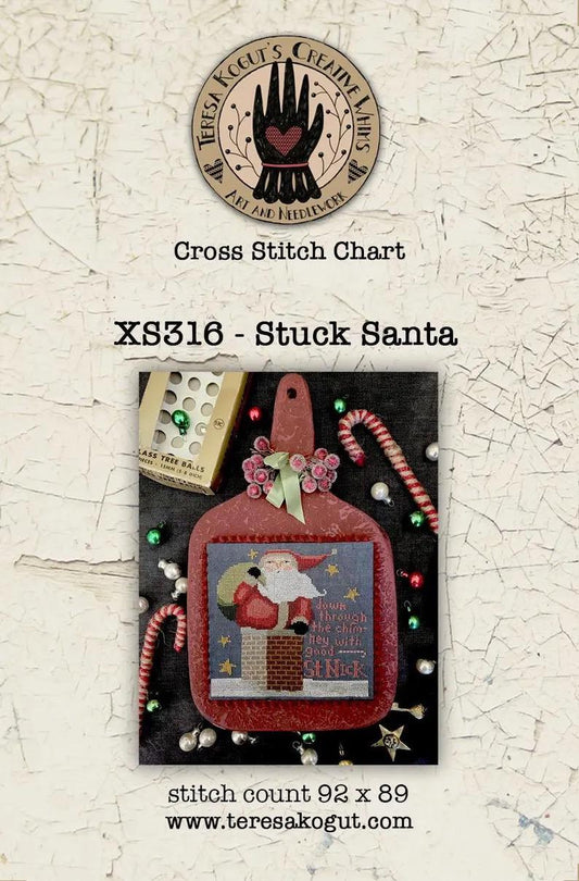 Stuck Santa pattern by Teresa Kogut’s Creative Whims