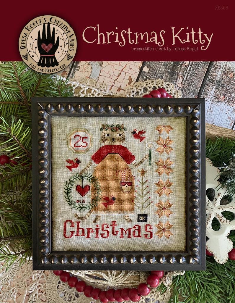 Christmas Kitty pattern by Teresa Kogut’s Creative Whims