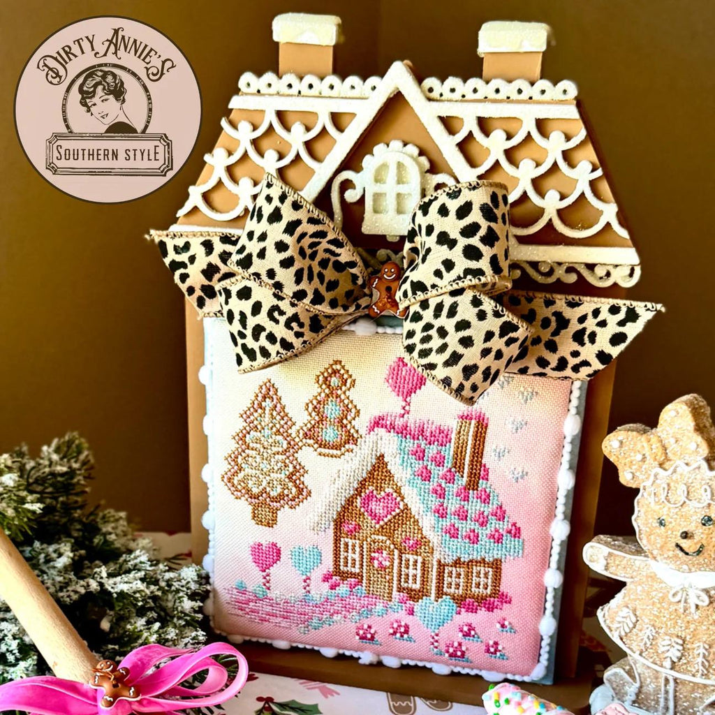 Valentines Day - All Seasons Gingerbread House Series by Dirty Annie’s Southern Style