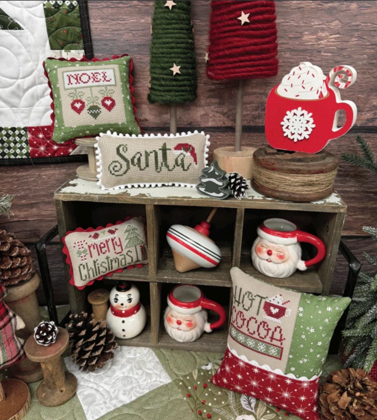 Christmas Magic pattern by Primrose Cottage