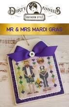 Mr & Mrs Mardi Gras pattern by Dirty Annie’s Southern Style