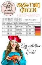 Crawfish Queen pattern by Dirty Annie’s Southern Style