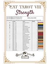 Strength - Cat Tarot VIII pattern by Dirty Annie’s Southern Style