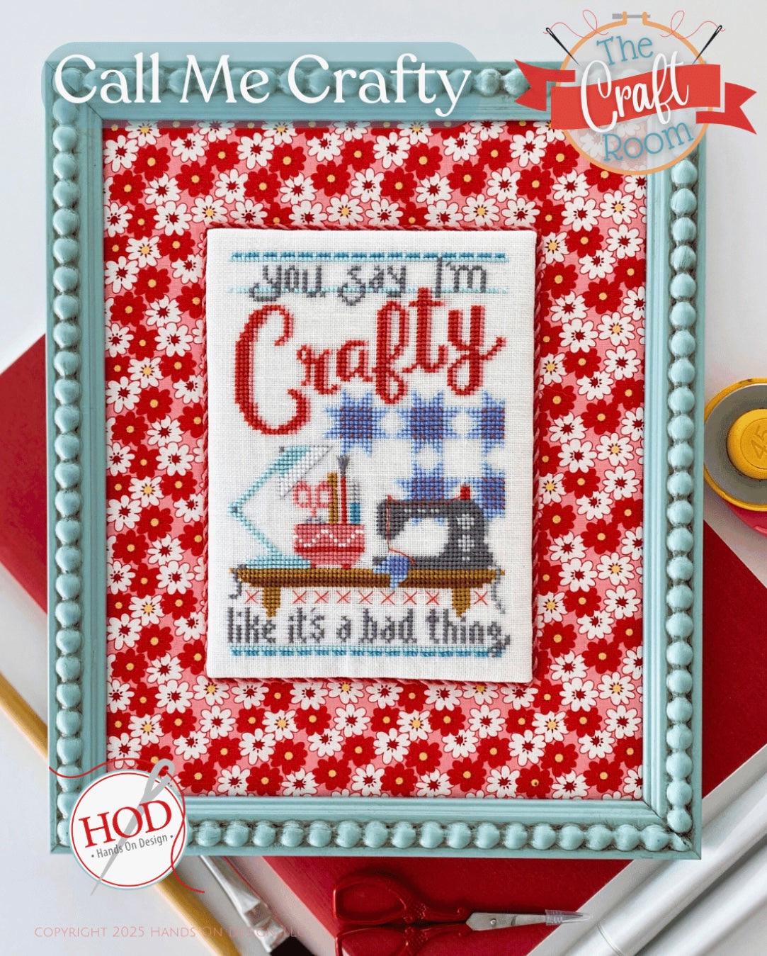 Call Me Crafty pattern by Hands on Design