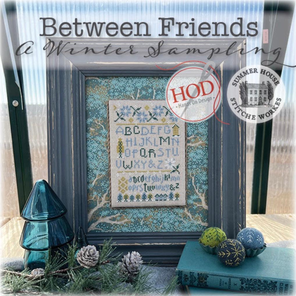 Between Friends - A Winter Sampling pattern by Summer House Stitche Workes/Hands on Design
