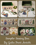 Sampler Sewing Box pattern by Giulia Punti Antichi