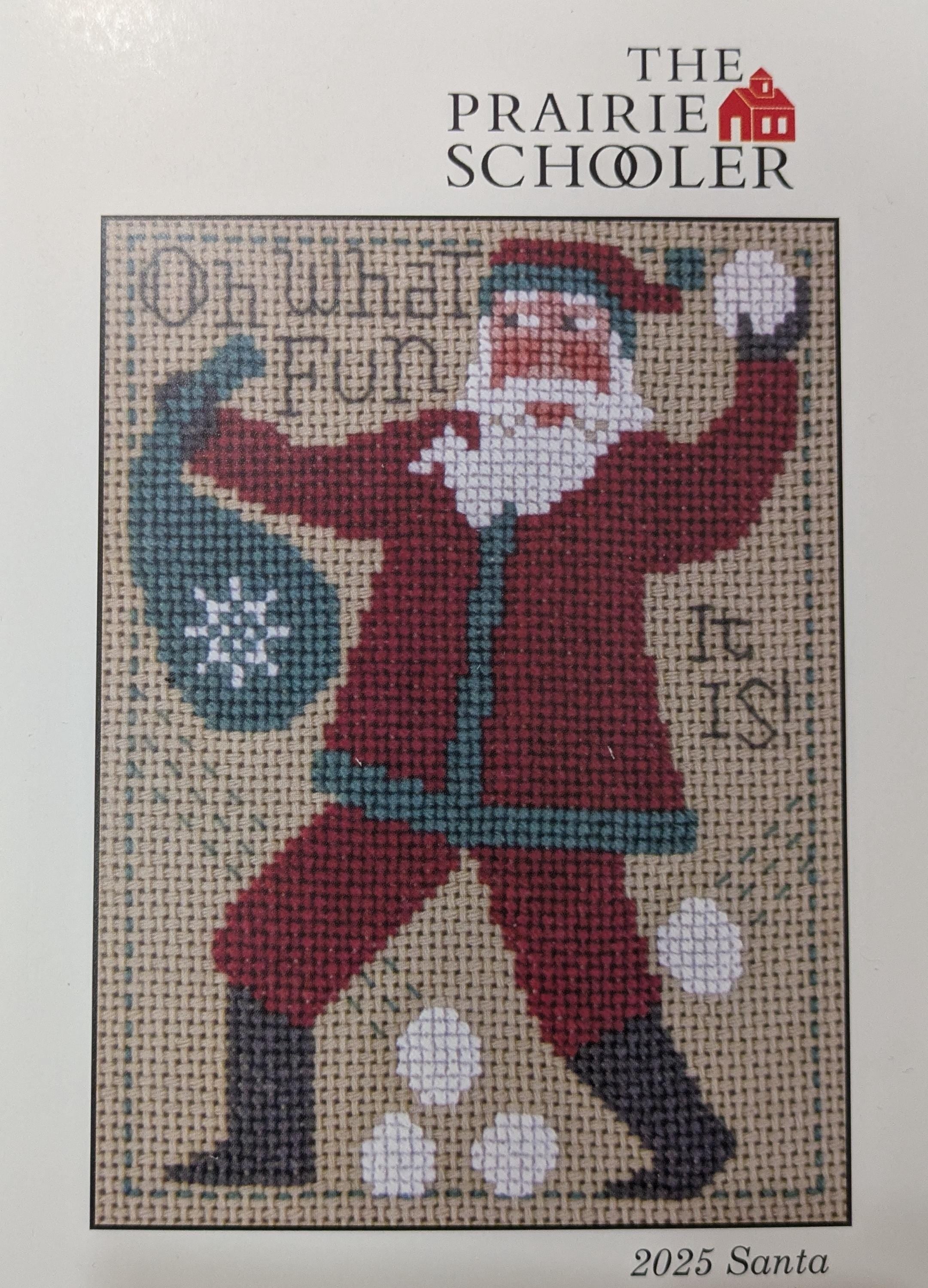 2025 Santa pattern by The Prairie Schooler
