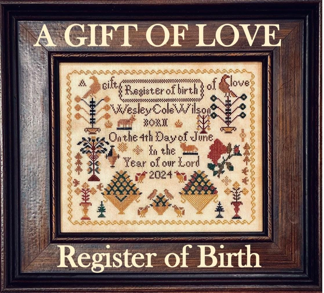 A Gift of Love pattern by Needlework Press