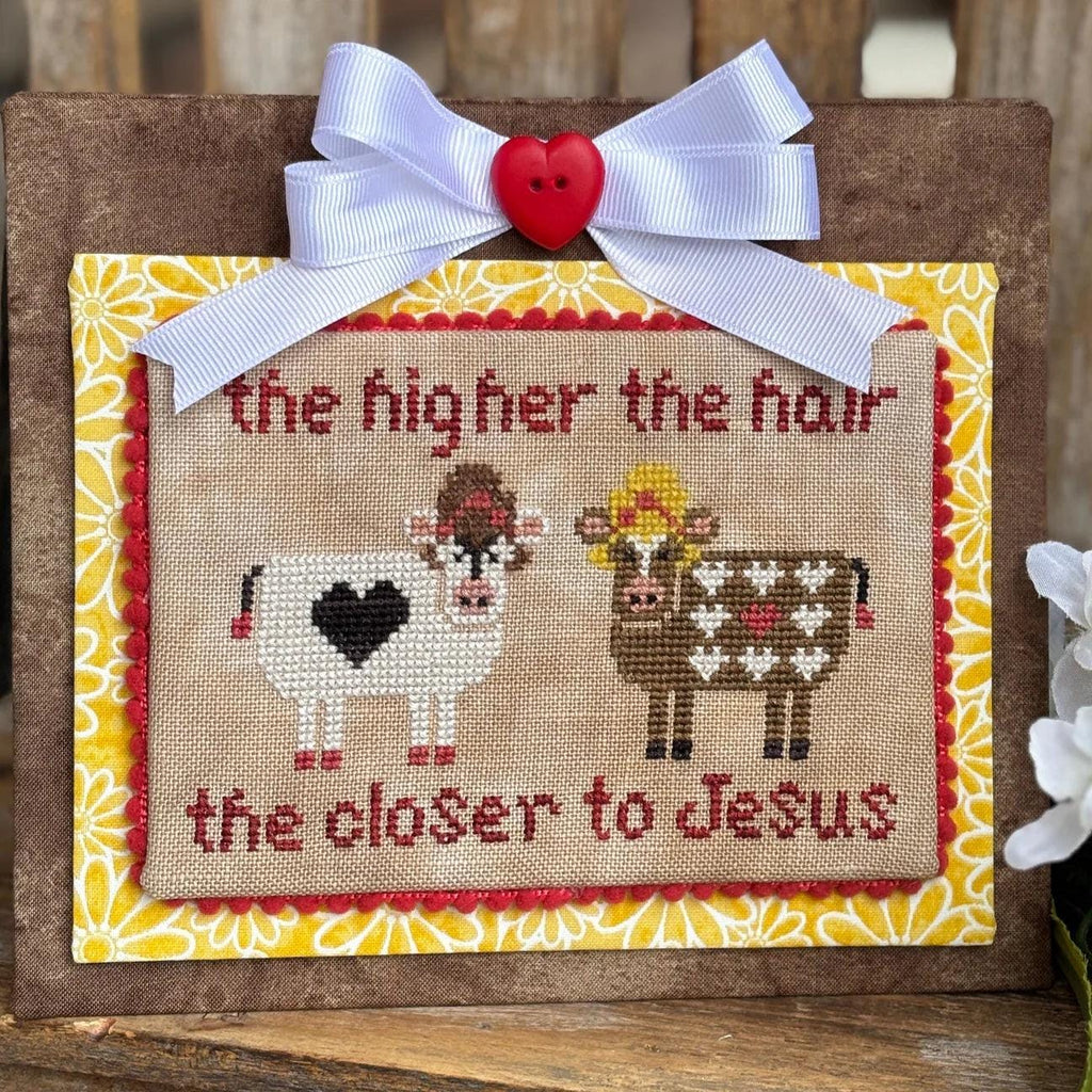 The Higher the Hair pattern by Dirty Annie’s