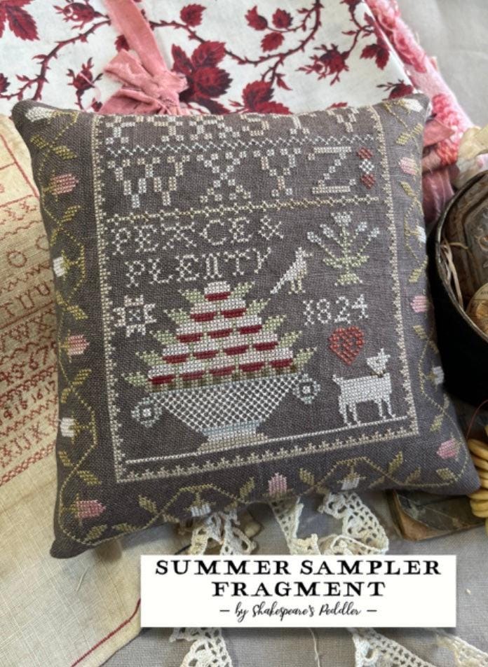 Summer Sampler Fragment pattern by Shakespeares Peddler