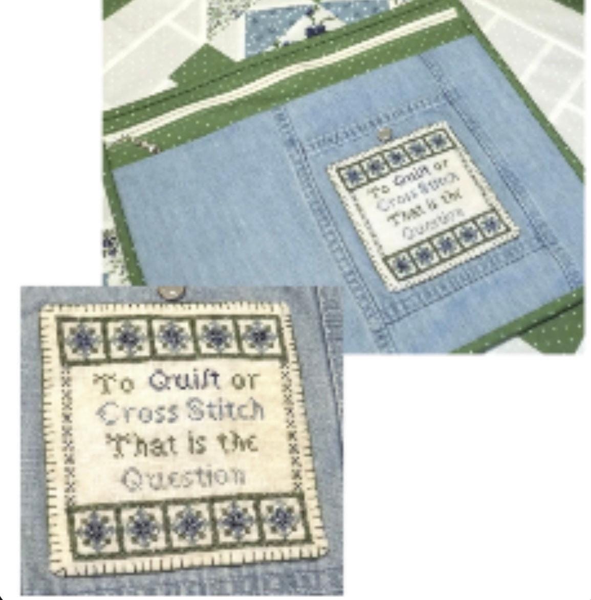 To Quilt or Cross Stitch pattern by The Nebby Needle