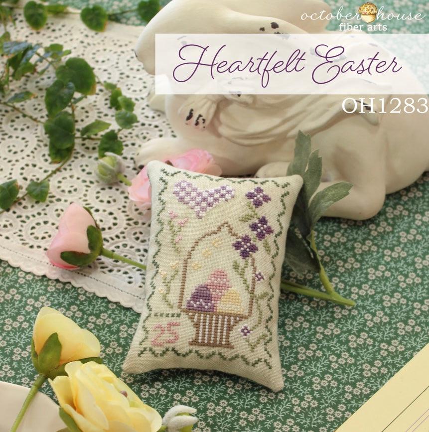 Heartfelt Easter pattern by October House Fiber Arts