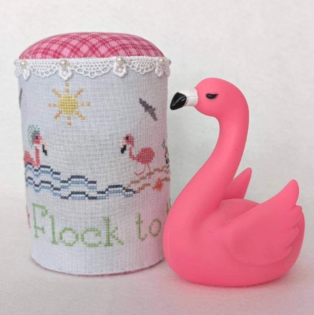 Flock to the Sea pattern by The Mindful Needle