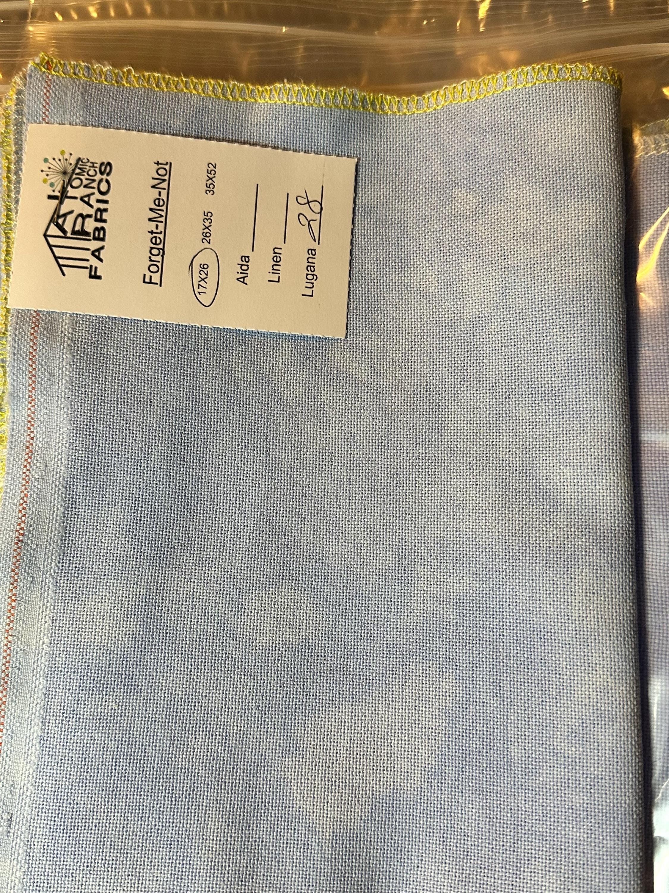 Forget Me Not Lugana by Atomic Ranch Fabrics