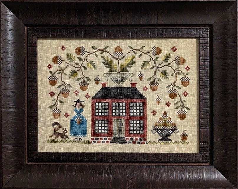 A Gathering of Acorns pattern by Fox and Rabbit