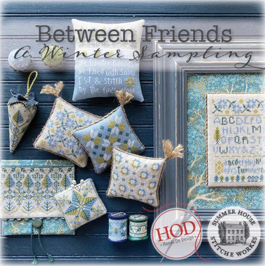 Between Friends - A Winter Sampling pattern by Summer House Stitche Workes/Hands on Design