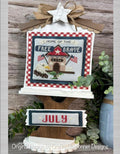 Feathered Friends: July pattern by Crafty Bluebonnet Designs