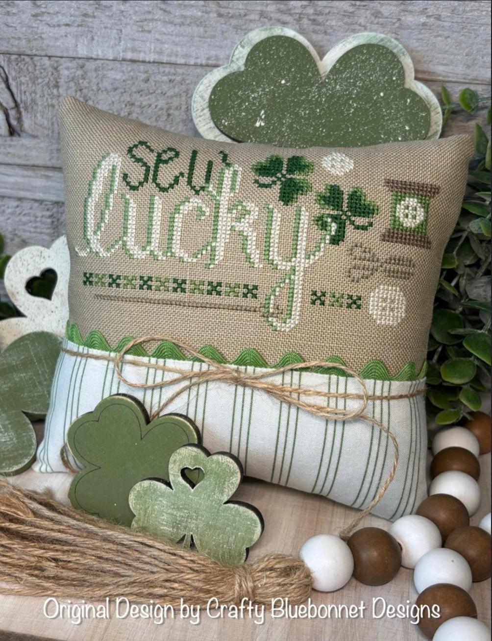 Sew Lucky pattern by Crafty Bluebonnet Designs