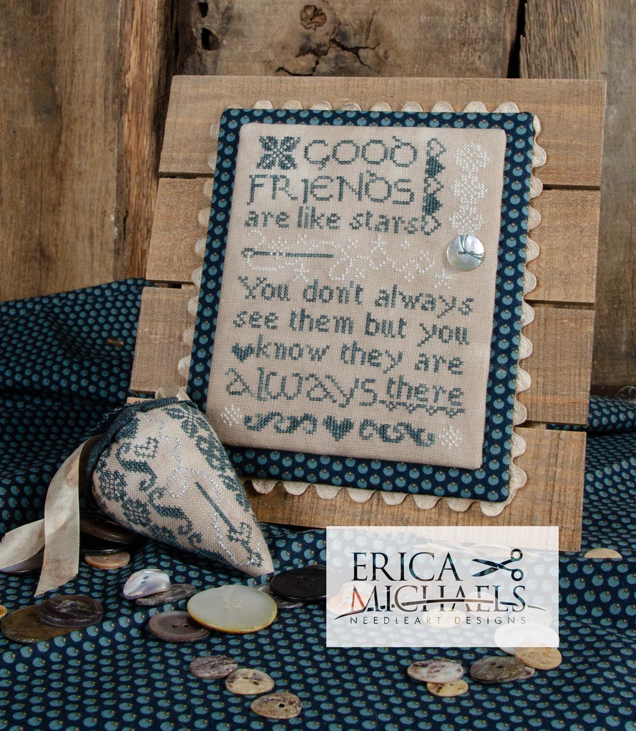 Friends & Stars pattern by Erica Michaels