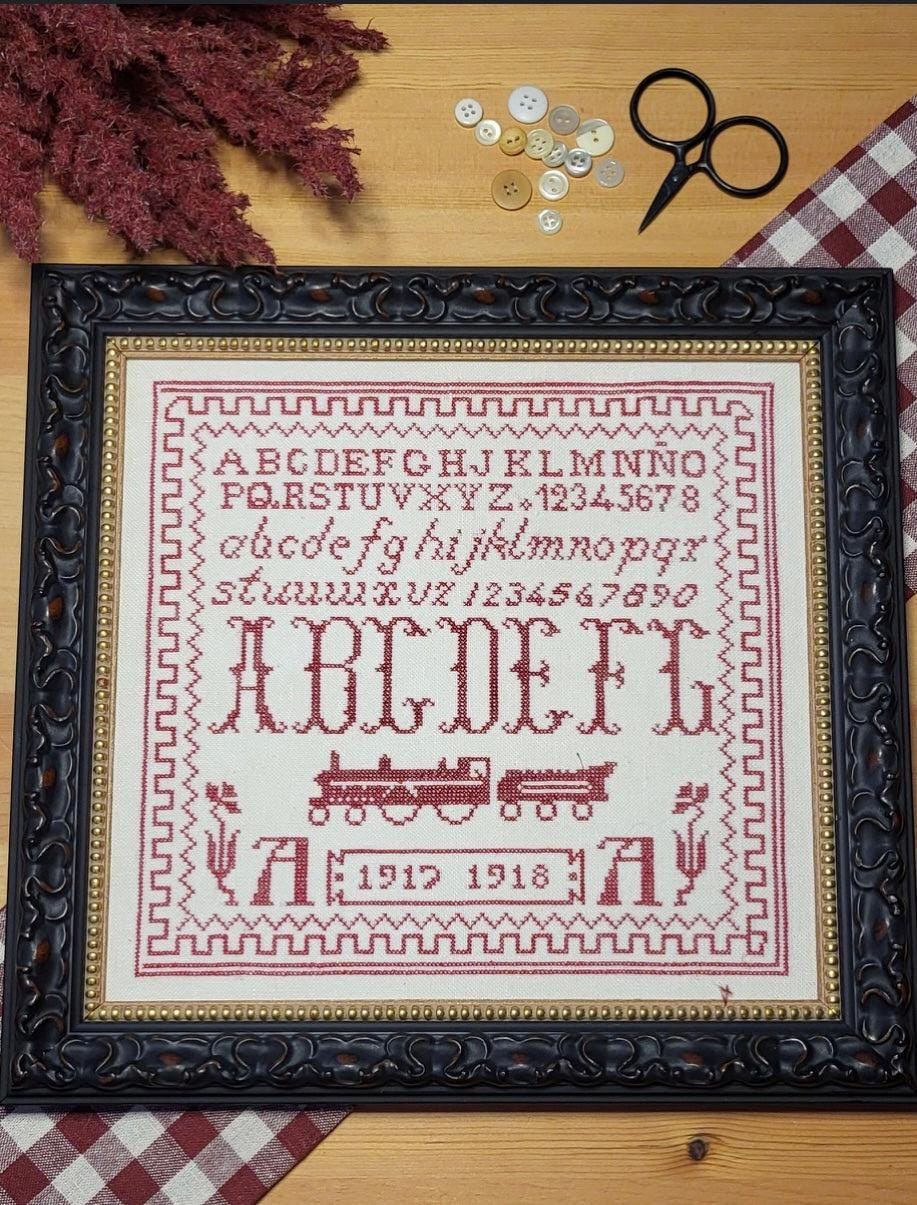 Women's Legacy: The Fontcuberta family booklet by The Spainish Stitcher