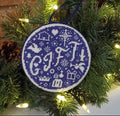 Gift Bauble pattern by Wildflower Stitching