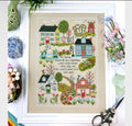 Spring Traditions Sampler pattern by Tiny Modernist