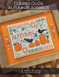 Courier Duos: Autumn Blackbirds pattern by Robin Pickens