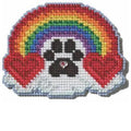 Pawsitively Love Mill Hill Kit from Spring Bouquet Collection