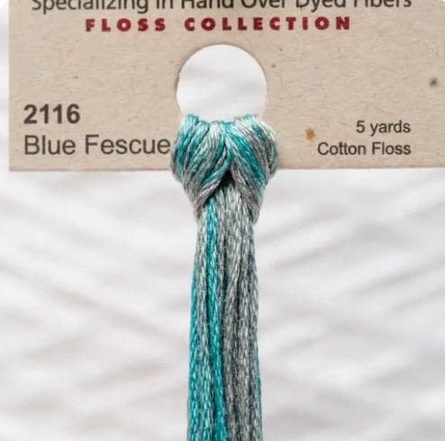 Weeks Dye Works Bet - Blu Handyed Floss