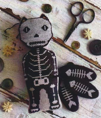 Animal Crackers Series “Bones” pattern by Stacy Nash
