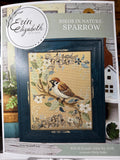 Birds In Nature - Sparrow pattern by Erin Elizabeth Designs