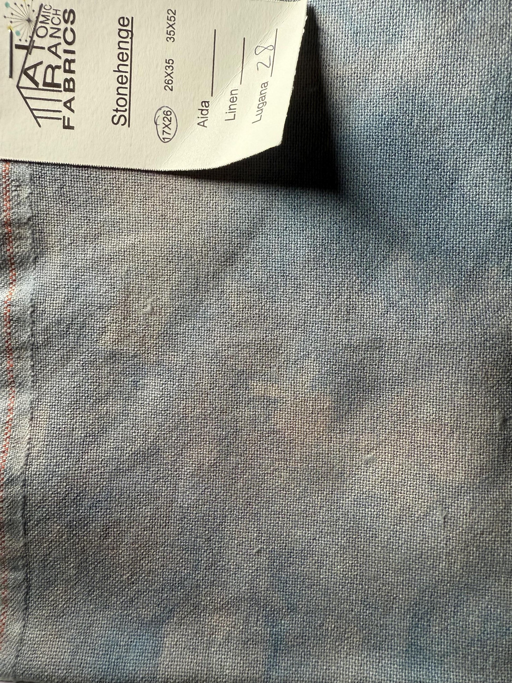 Lugana “Stonehenge” by Atomic Ranch Fabrics
