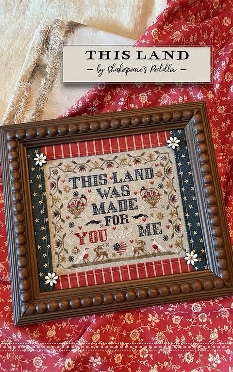 This Land pattern by Shakespeare’s Peddler