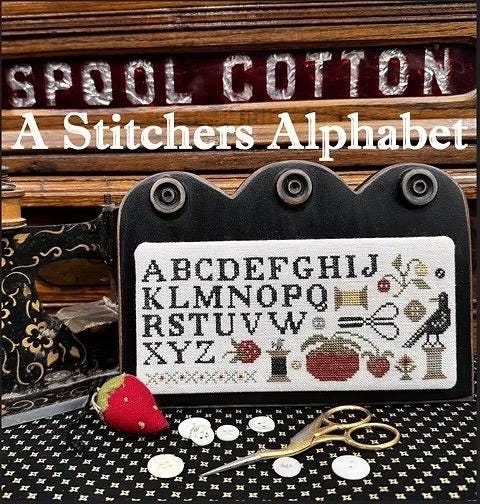 A Stitchers Alphabet pattern by The Scarlett House