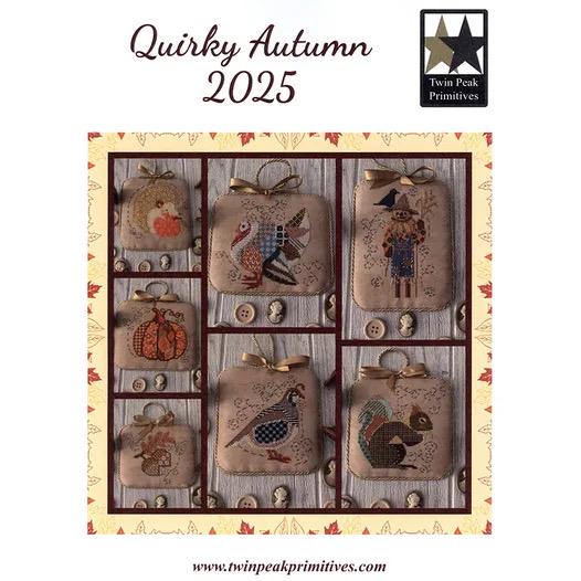 Quirky Autumn 2025 pattern booklet by Twin Peak Primitives