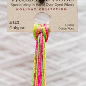 Weeks Dye Works Bul - Can Hand Dyed Cotton Floss