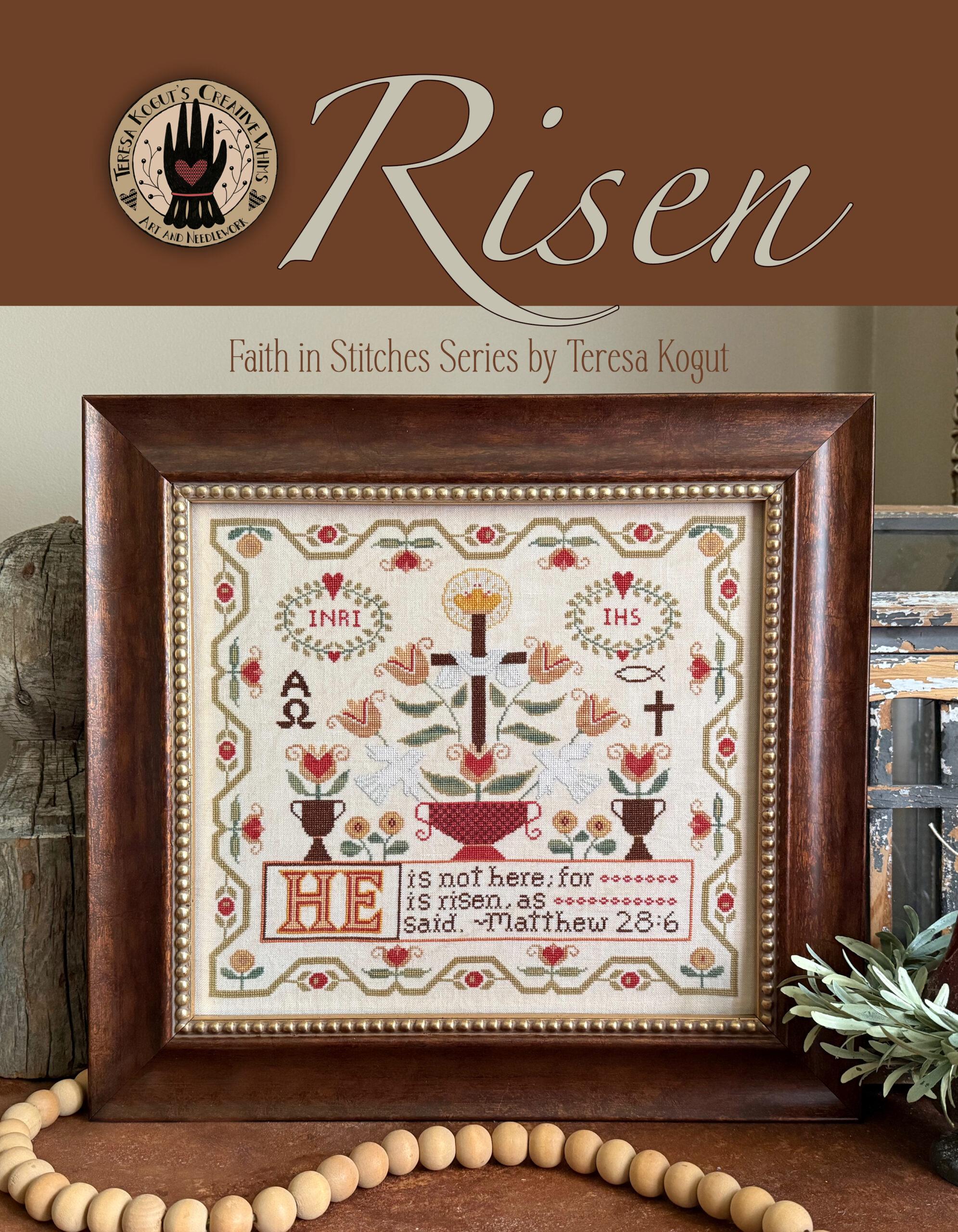 Risen - Faith in Stitches Series pattern by Teresa Kogut