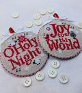 Joyful Christmas Ornaments 2025 pattern by Stotches by Ethel