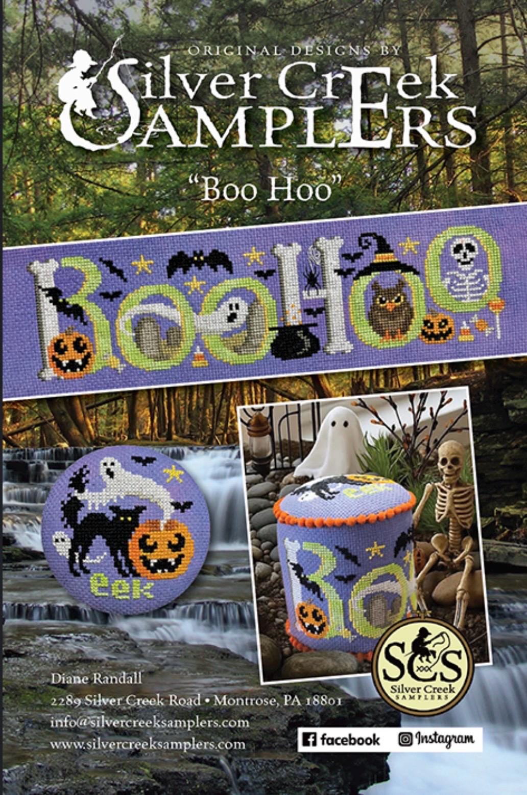 Boo Hoo pattern by Silver Creek Samplers